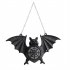 Halloween Glowing Bat Colorful Gradient Bat Lamp Hanging Ornament Pendant Party Scary Props For Home Decor Glowing Bat