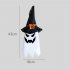 Halloween Hanging Luminous Pendant Dress Up Glowing Wizard Hat Lamp Horror Props Party Supplies For Home Decor Large