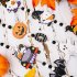 Halloween Hanging Ornaments With Tassels Wooden Beads Pumpkin Bat Gnome Wooden Pendant For Trick Or Treat Party Decor ghost