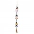 Halloween Hanging Ornaments With Tassels Wooden Beads Pumpkin Bat Gnome Wooden Pendant For Trick Or Treat Party Decor ghost