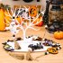 Halloween Hanging Ornaments With Tassels Wooden Beads Pumpkin Bat Gnome Wooden Pendant For Trick Or Treat Party Decor ghost