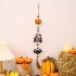 Halloween Hanging Ornaments With Tassels Wooden Beads Pumpkin Bat Gnome Wooden Pendant For Trick Or Treat Party Decor ghost