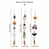 Halloween Hanging Ornaments With Tassels Wooden Beads Pumpkin Bat Gnome Wooden Pendant For Trick Or Treat Party Decor ghost