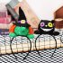 Halloween Headbands Witch Pumpkin Black Cat Cartoon Three dimensional Doll Hairband For Halloween Party X Y51 Black cat headband
