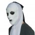 Halloween Horror Mask Creative Nun Movie Character Latex Head Cover Cosplay Props For Bar Party As shown