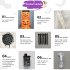 Halloween Inflatables Outdoor Decorations Blow Up Pumpkin Lanterns Built in LED Lights Decor For Lawn Garden Holiday Party AU plug