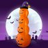 Halloween Inflatables Outdoor Decorations Blow Up Pumpkin Lanterns Built in LED Lights Decor For Lawn Garden Holiday Party AU plug