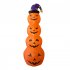 Halloween Inflatables Outdoor Decorations Blow Up Pumpkin Lanterns Built in LED Lights Decor For Lawn Garden Holiday Party AU plug