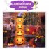 Halloween Inflatables Outdoor Decorations Blow Up Pumpkin Lanterns Built in LED Lights Decor For Lawn Garden Holiday Party AU plug