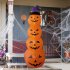 Halloween Inflatables Outdoor Decorations Blow Up Pumpkin Lanterns Built in LED Lights Decor For Lawn Garden Holiday Party AU plug