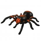 Halloween Infrared Remote Control Spider Simulation Electronic Spider RC Toys For Prank Trick hard shell spider