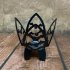 Halloween Iron Candle Holder Pumpkin Bat Spider Horror Pattern Candlesticker For Diy Halloween Decor spider