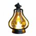 Halloween LED Candle Lamp Battery Powered Portable Lightweight Wind Light Desktop Ornament Halloween Decor Props  10 5 x 15cm  Ancient silver eyes