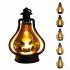 Halloween LED Candle Lamp Battery Powered Portable Lightweight Wind Light Desktop Ornament Halloween Decor Props  10 5 x 15cm  Ancient silver eyes