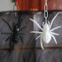 Halloween LED Spider Light Built In Battery Kids Tricky Toys Horror Props For Halloween Haunted House Decor  17 x 4 x 26cm  white spider light
