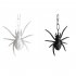 Halloween LED Spider Light Built In Battery Kids Tricky Toys Horror Props For Halloween Haunted House Decor  17 x 4 x 26cm  white spider light