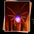 Halloween LED Spider Light Built In Battery Kids Tricky Toys Horror Props For Halloween Haunted House Decor  17 x 4 x 26cm  white spider light