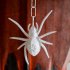 Halloween LED Spider Light Built In Battery Kids Tricky Toys Horror Props For Halloween Haunted House Decor  17 x 4 x 26cm  white spider light