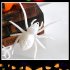 Halloween LED Spider Light Built In Battery Kids Tricky Toys Horror Props For Halloween Haunted House Decor  17 x 4 x 26cm  white spider light