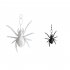 Halloween LED Spider Light Built In Battery Kids Tricky Toys Horror Props For Halloween Haunted House Decor  17 x 4 x 26cm  white spider light