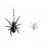 Halloween LED Spider Light Built In Battery Kids Tricky Toys Horror Props For Halloween Haunted House Decor  17 x 4 x 26cm  white spider light