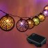 Halloween LED String Lights Weatherproof Battery Powered Halloween Decorations For Indoor Outdoor Tree Yard Garden Porch colorful wizard