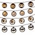 Halloween LED String Lights Weatherproof Battery Powered Halloween Decorations For Indoor Outdoor Tree Yard Garden Porch colorful wizard