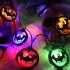 Halloween LED String Lights Weatherproof Battery Powered Halloween Decorations For Indoor Outdoor Tree Yard Garden Porch colorful wizard