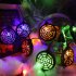 Halloween LED String Lights Weatherproof Battery Powered Halloween Decorations For Indoor Outdoor Tree Yard Garden Porch colorful wizard