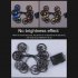 Halloween LED String Lights Weatherproof Battery Powered Halloween Decorations For Indoor Outdoor Tree Yard Garden Porch colorful spider web