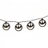 Halloween LED String Lights Weatherproof Battery Powered Halloween Decorations For Indoor Outdoor Tree Yard Garden Porch colorful bat