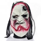 Halloween Latex Mask Scary Full Face Latex Headgear Costume Cosplay Props For Masquerade Halloween Party A