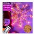 Halloween Led Cobweb Decorative Lamp 8 Modes String Lights With Remote Control For Bedroom Living Room Decor Orange light  USB