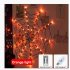 Halloween Led Cobweb Decorative Lamp 8 Modes String Lights With Remote Control For Bedroom Living Room Decor Orange light  battery box