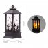 Halloween Led Electronic Candles Light Vintage Witch Castle Pumpkin Ornament Haloween Party Supplies Castle Witch