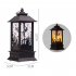 Halloween Led Electronic Candles Light Vintage Witch Castle Pumpkin Ornament Haloween Party Supplies Castle Witch
