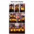 Halloween Led Electronic Candles Light Vintage Witch Castle Pumpkin Ornament Haloween Party Supplies Pumpkin Scarecrow