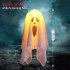 Halloween Led Light Hanging Scary Spooky Ornament Party Supplies For Indoor Outdoor Decorations Large smile face white
