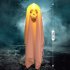 Halloween Led Light Hanging Scary Spooky Ornament Party Supplies For Indoor Outdoor Decorations Large Screaming Face white