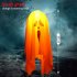 Halloween Led Light Hanging Scary Spooky Ornament Party Supplies For Indoor Outdoor Decorations Large smile face   orange