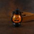 Halloween Led Pumpkin Lamp Flameless Smokeless Portable Retro Diy Hanging Scary Electronic Light Horror Props A Scary Expression
