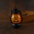 Halloween Led Pumpkin Lamp Flameless Smokeless Portable Retro Diy Hanging Scary Electronic Light Horror Props D Spider Web Pattern