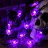 Halloween Led String Lights 8 Modes 3d Pumpkin Bat Spider Lamp Set With Timer For Indoor Outdoor 3 meters 20 lights