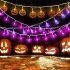 Halloween Led String Lights 8 Modes 3d Pumpkin Bat Spider Lamp Set With Timer For Indoor Outdoor 1 5 meters 10 lights