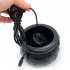 Halloween Lighting Witch Light Jar 12LED Color Changing Colorful Led Decoration Light Witch Cauldron Fog Maker Red Flame Pot US Plug