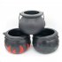 Halloween Lighting Witch Light Jar 12LED Color Changing Colorful Led Decoration Light Witch Cauldron Fog Maker Red Flame Pot US Plug