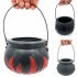 Halloween Lighting Witch Light Jar 12LED Color Changing Colorful Led Decoration Light Witch Cauldron Fog Maker Red Flame Pot US Plug