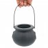 Halloween Lighting Witch Light Jar 12LED Color Changing Colorful Led Decoration Light Witch Cauldron Fog Maker Red Flame Pot US Plug