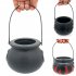 Halloween Lighting Witch Light Jar 12LED Color Changing Colorful Led Decoration Light Witch Cauldron Fog Maker Red Flame Pot US Plug