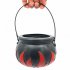 Halloween Lighting Witch Light Jar 12LED Color Changing Colorful Led Decoration Light Witch Cauldron Fog Maker Red Flame Pot US Plug